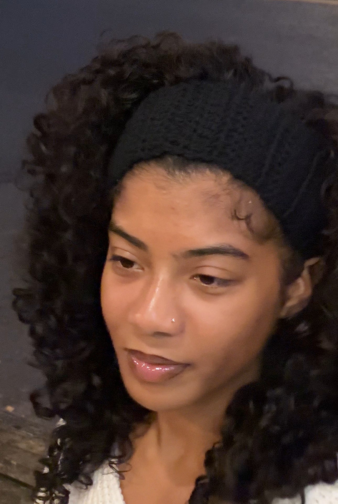 "All In" Headband- coal (black)