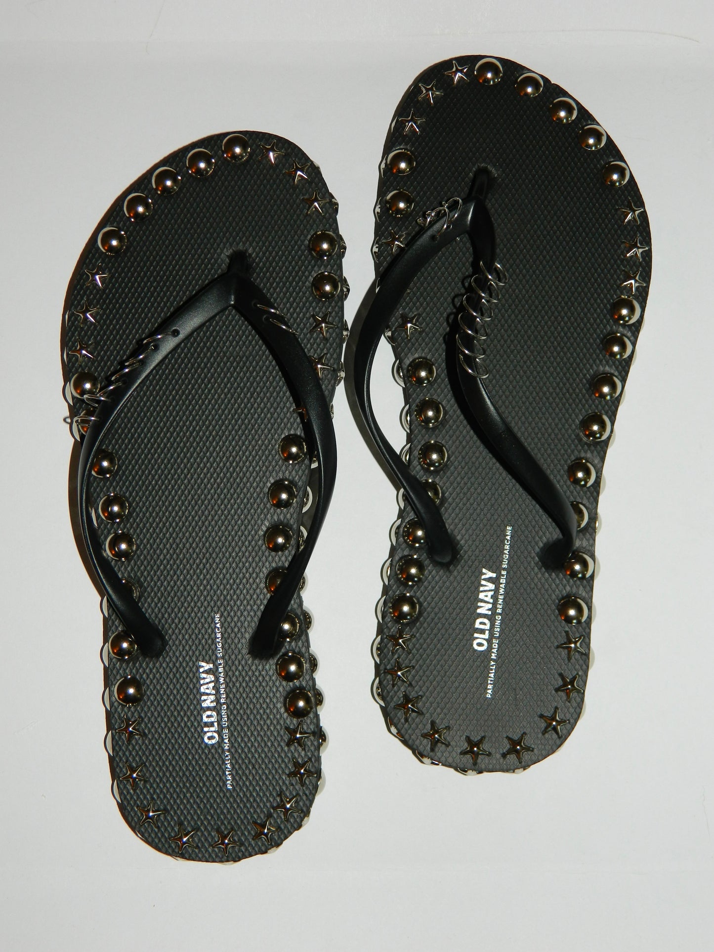 "Super Stunner" Flip Flops- black