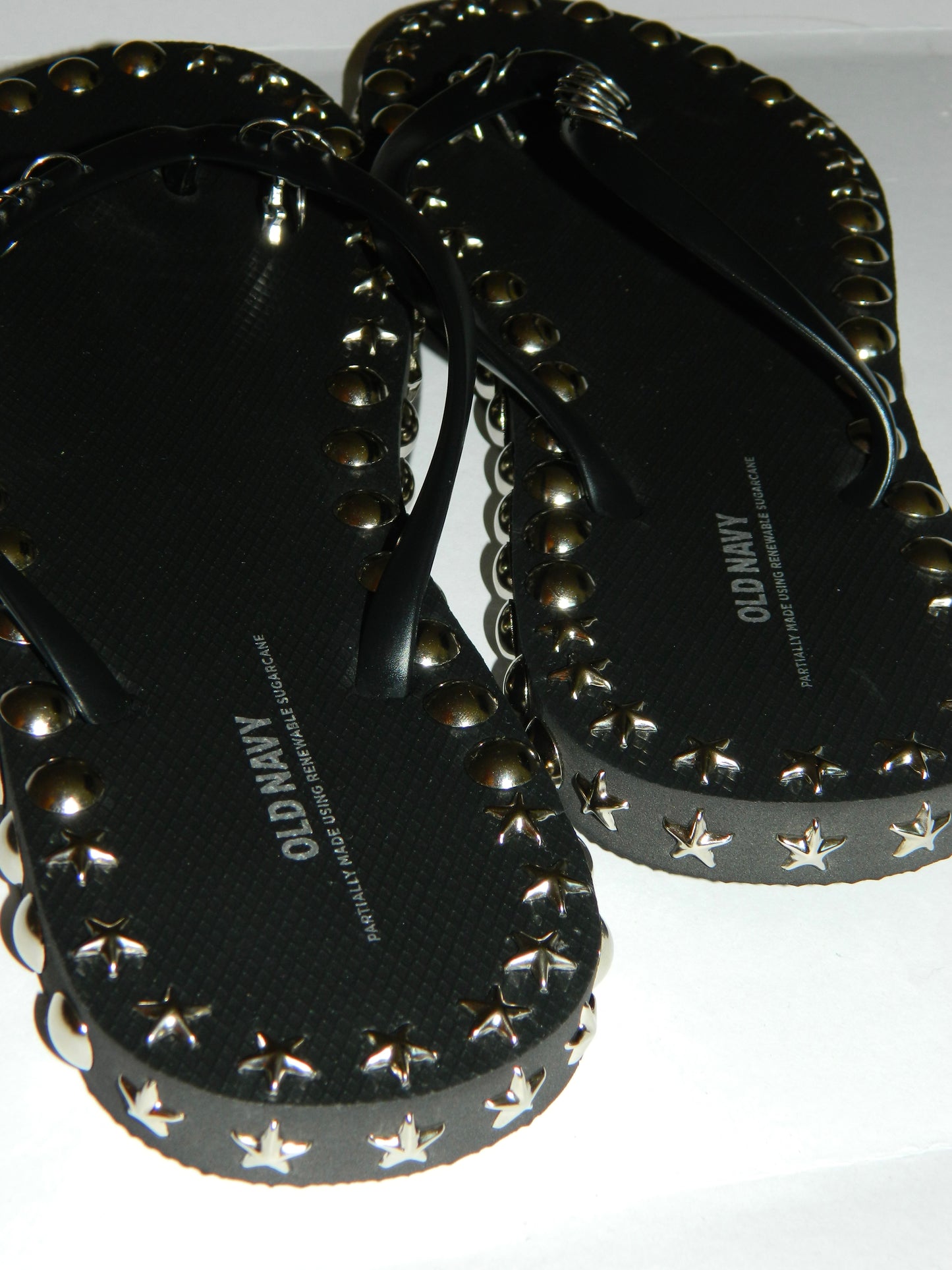 "Super Stunner" Flip Flops- black