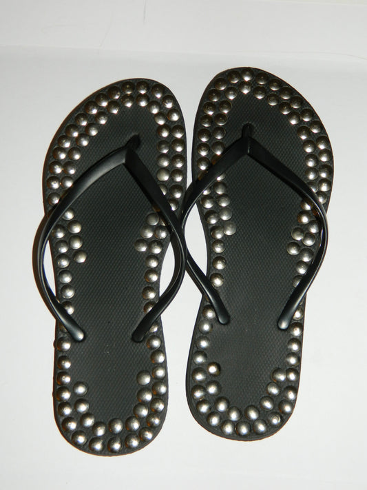 "Classic Stunner" Flip Flops- black