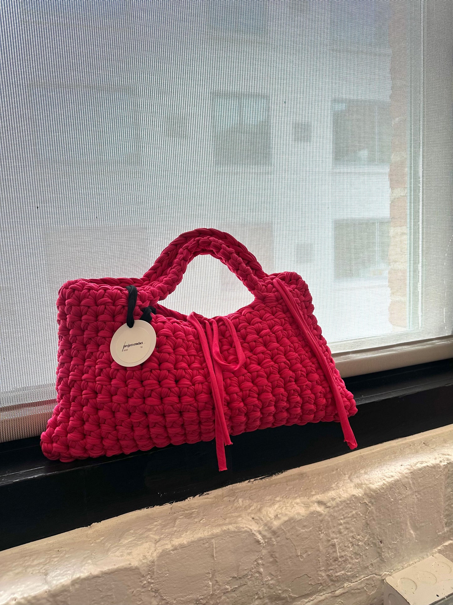 Midi "Hands On" Bag- pink
