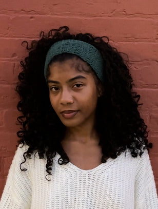 "All In" Headband- leaf